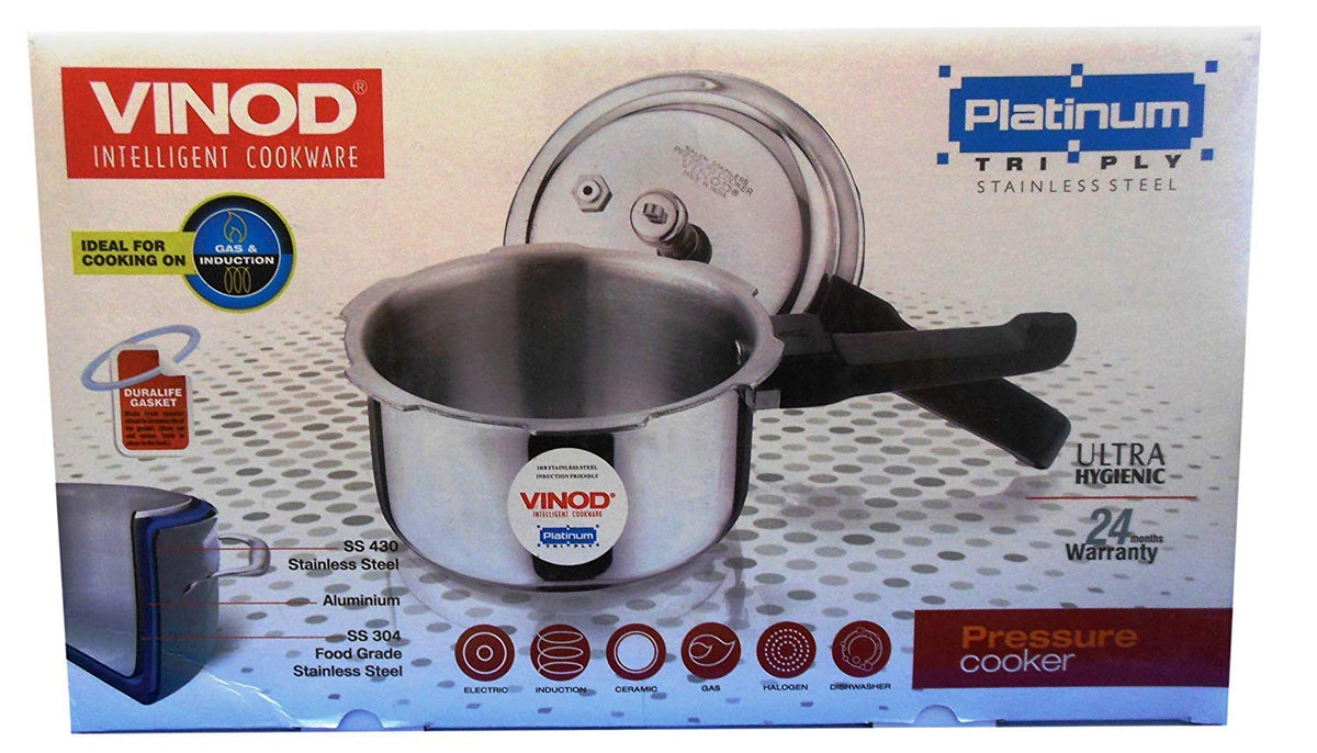 2 liter Stainless Steel Pressure Cooker J11208