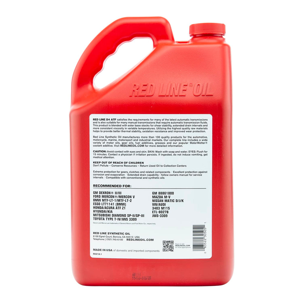 Synthetic Automatic Transmission Fluid 1 Gallon L2135