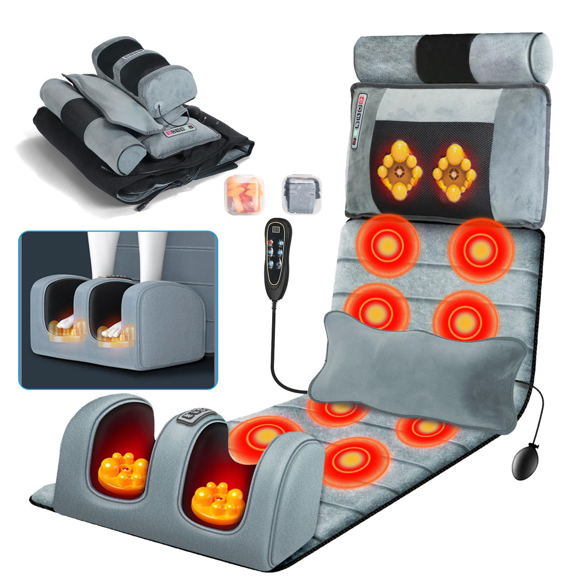 Full Body Massage Mat with Heat P37311