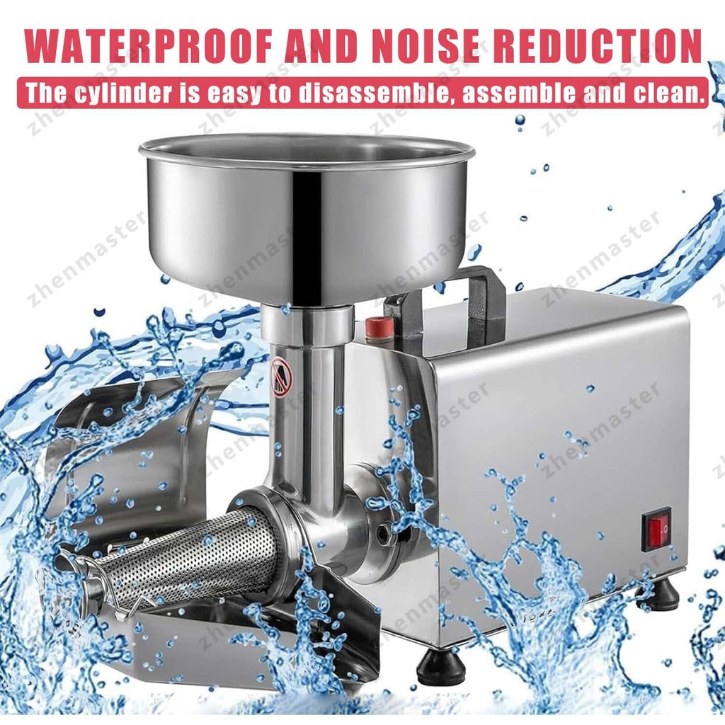 450W Electric Tomato Strainer with Automatic Seed Separator R991