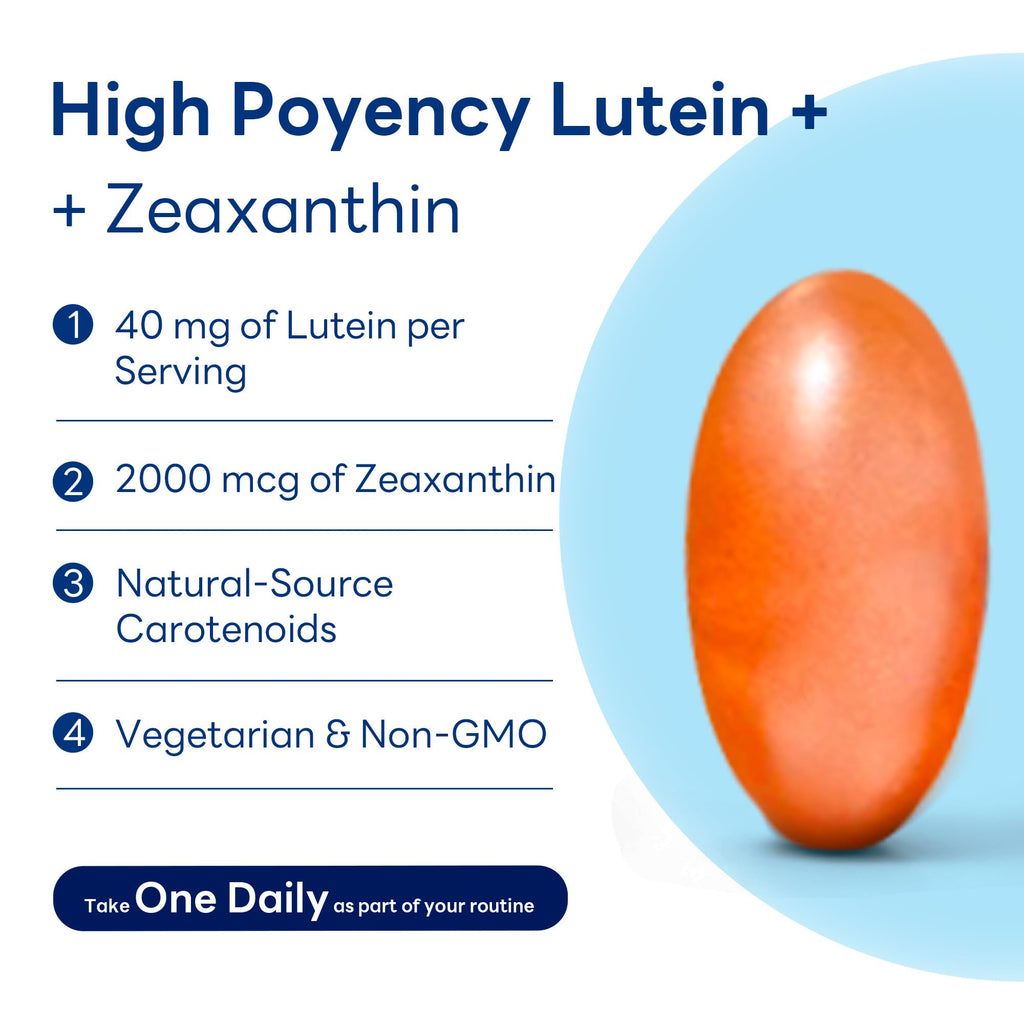 Lutein 40mg with Zeaxanthin 2mg 60 Softgels O612191