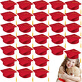 30 Pcs Child Size Felt Graduation Caps Q262448