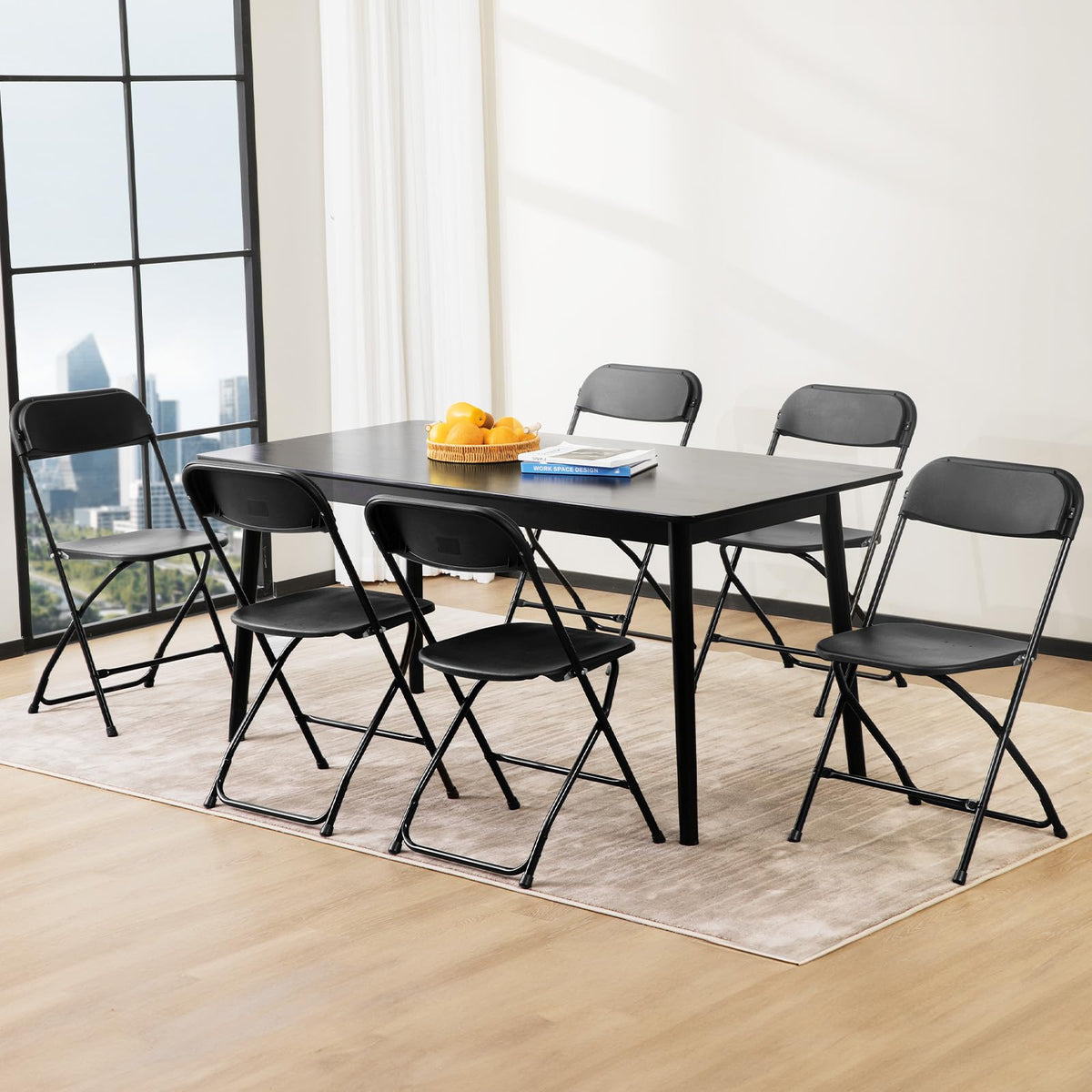 10 Pack Portable Folding Chairs Z453