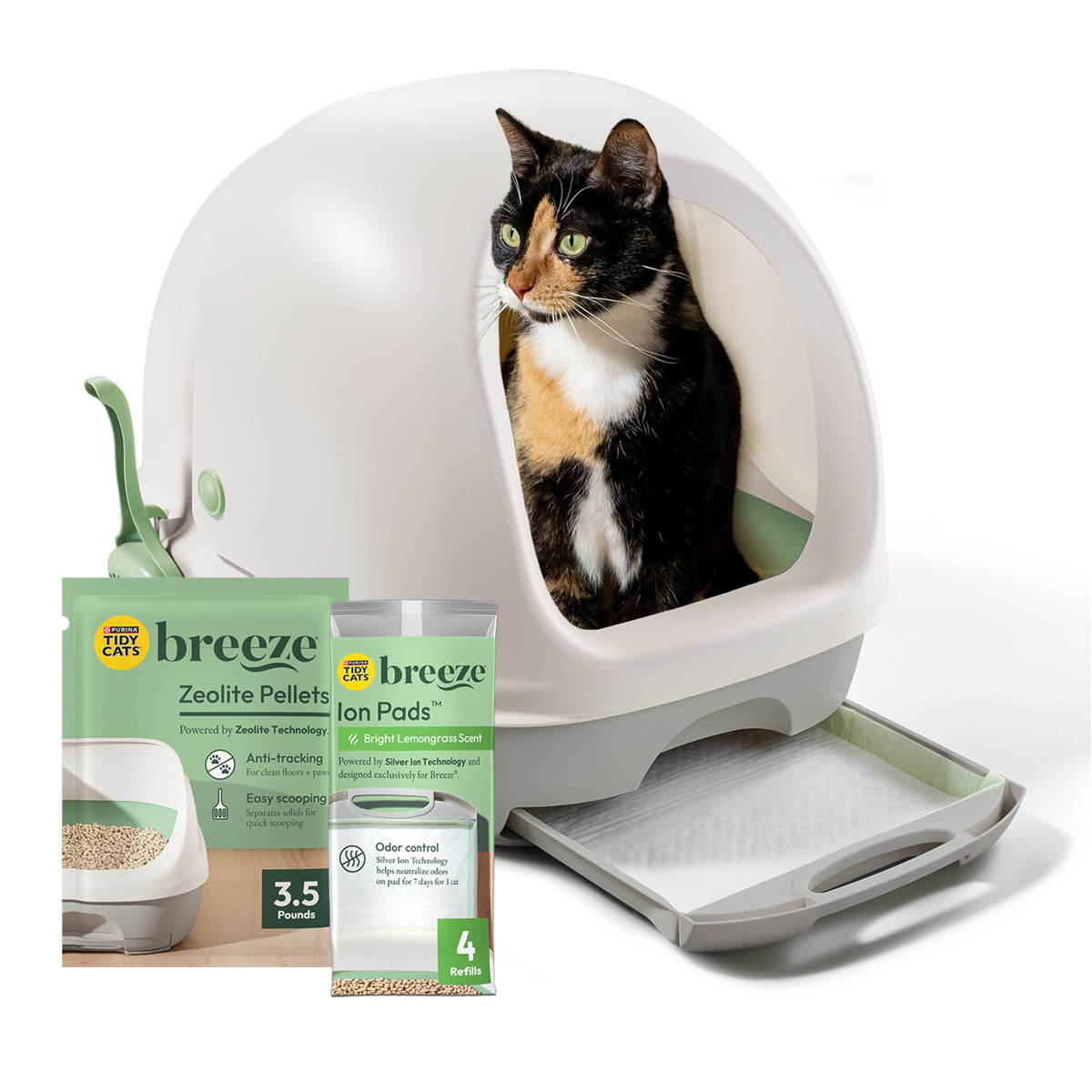 Covered Cat Litter Box U360