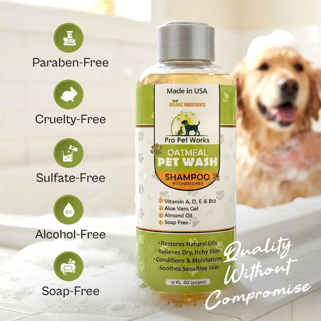 Oatmeal Dog Shampoo and Conditioner D639