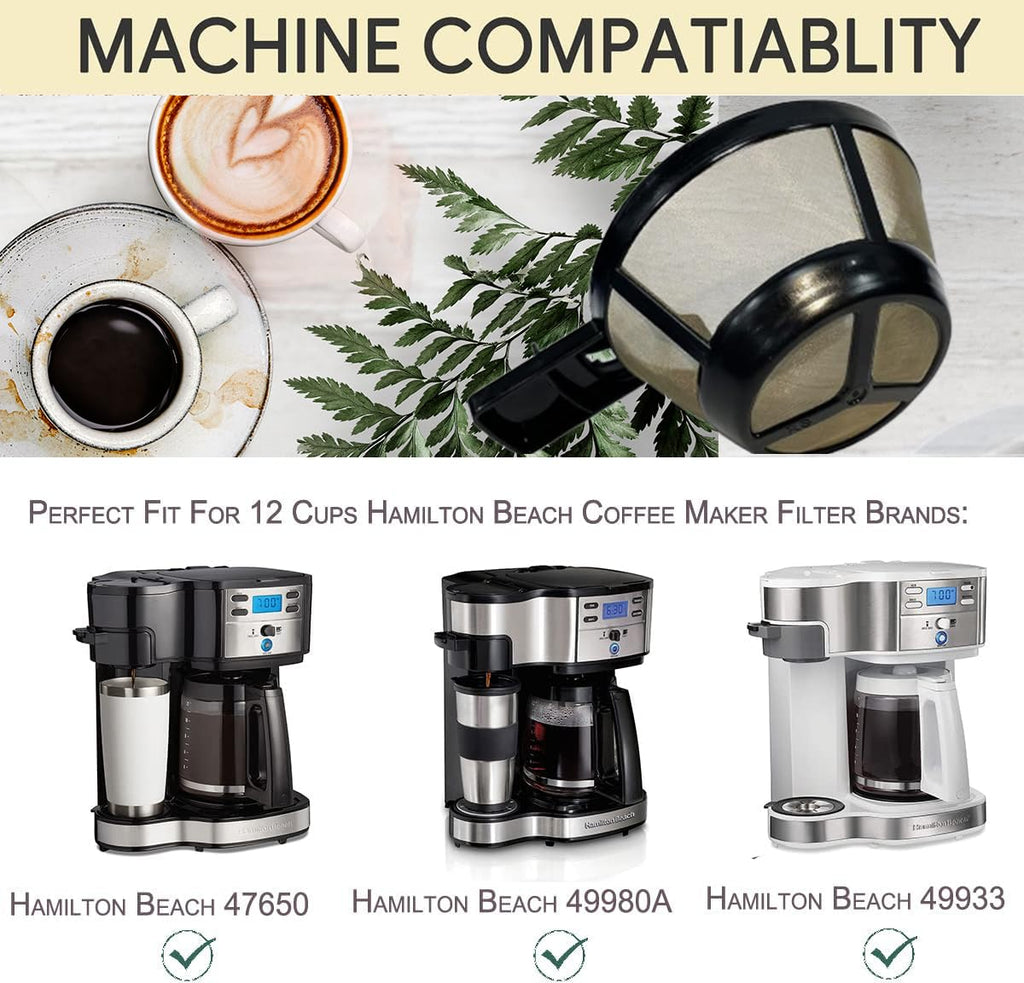 Reusable Coffee Basket Filter 2PCS E3343