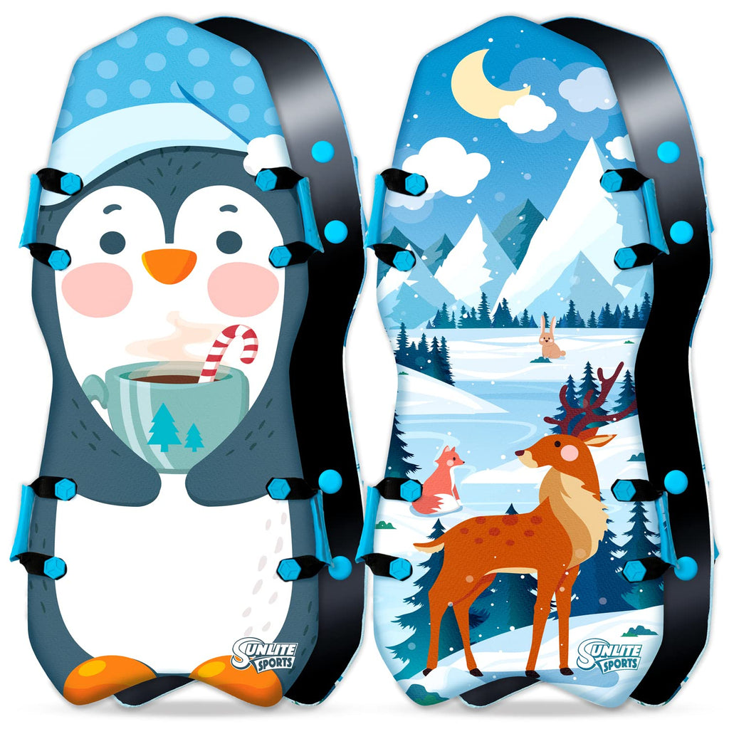45” Foldable Foam Snow Sled with Handles V5180
