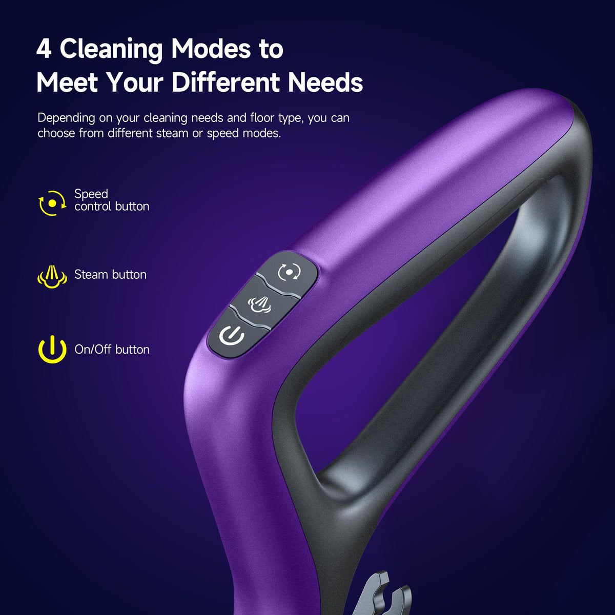 Rotating Steam Mop X9682