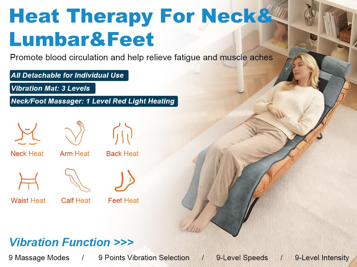 Full Body Massage Mat with Heat P37311