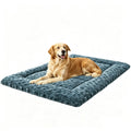 Washable Rose Velvet Dog Crate Mat M697