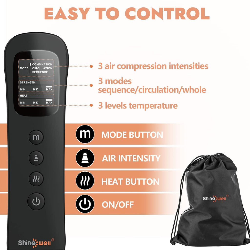 Leg Massager with Heat and Compression R277