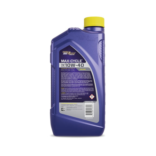 10W-40 High Performance Synthetic Motorcycle Oil 1 Quart Case of 6 B5652