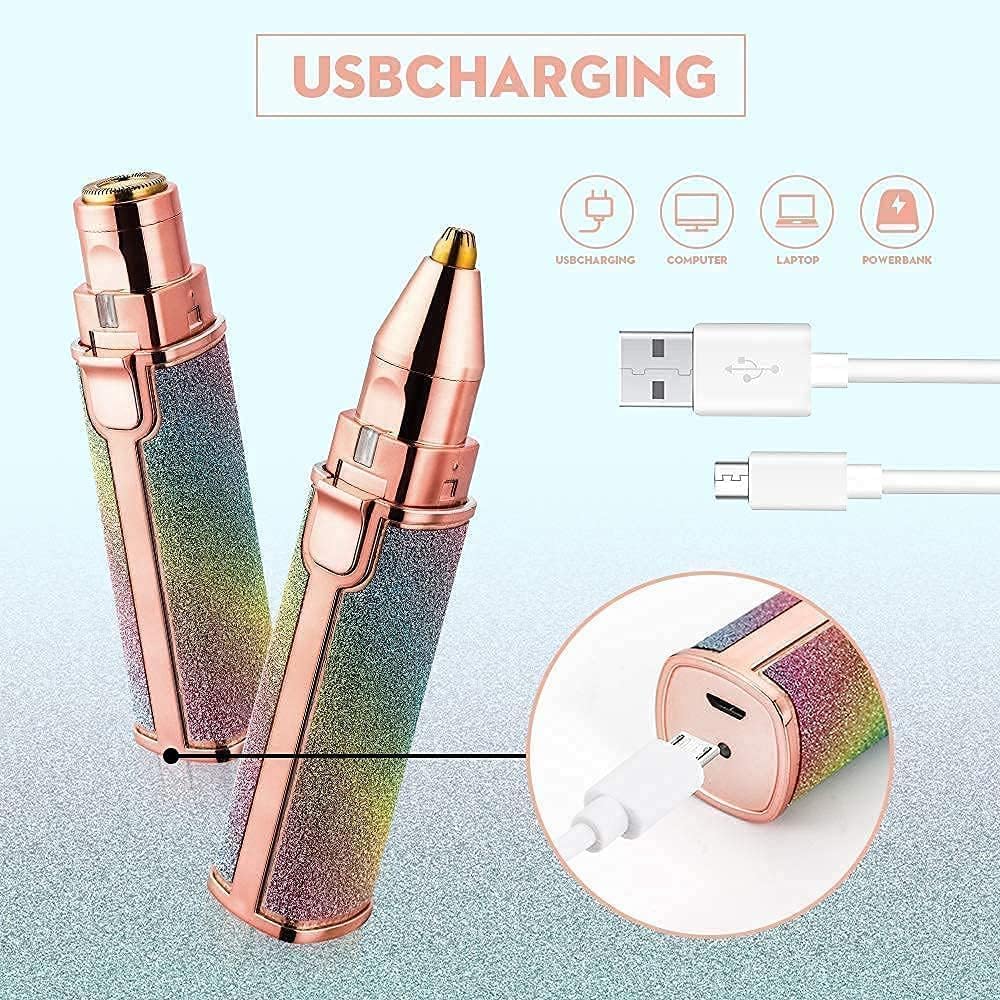 Portable Eyebrow Trimmer Electric Trimmer with Light M95841