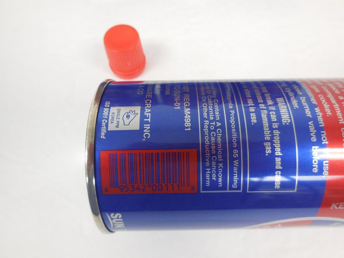 3 Pack 8oz Butane Fuel Can Cartridge V264