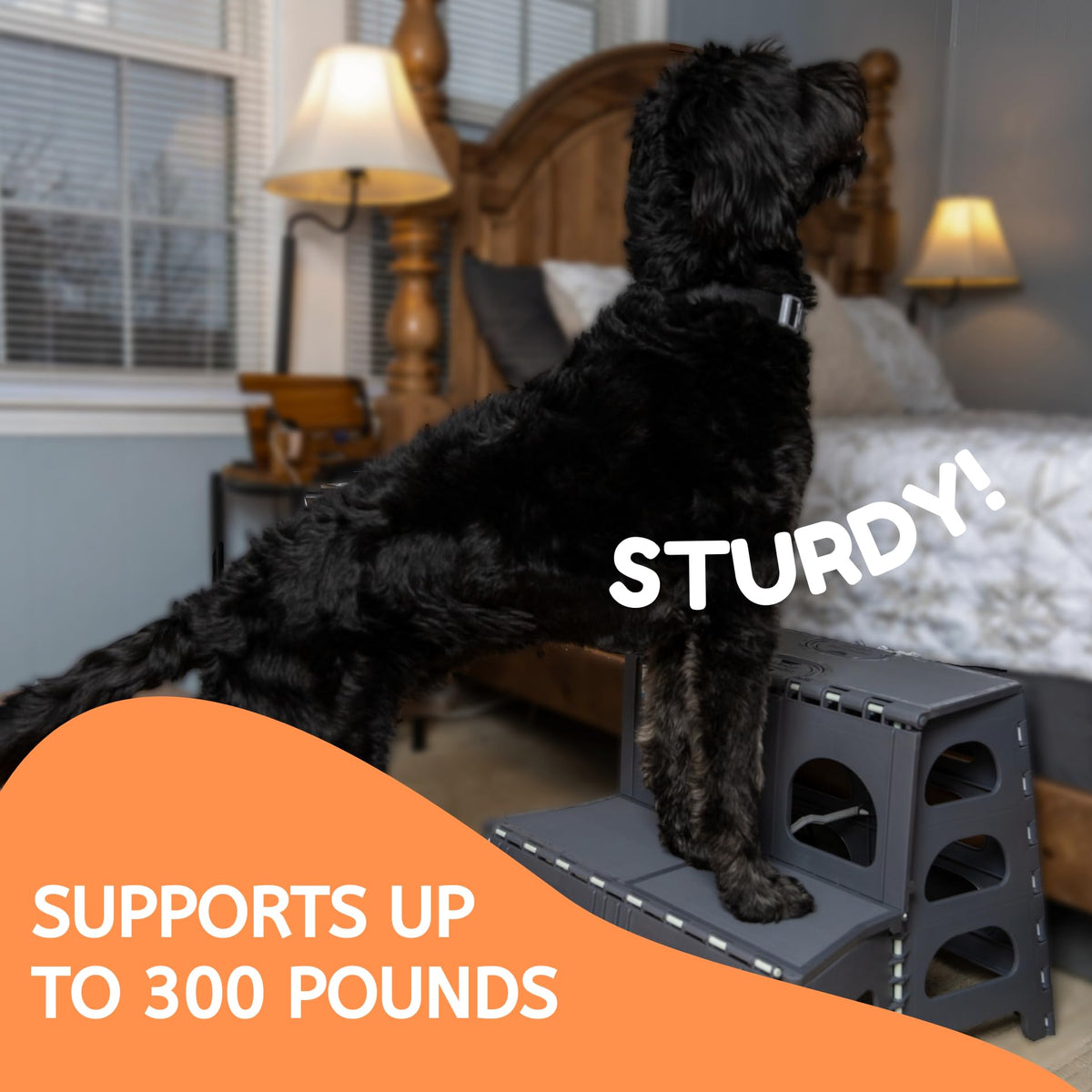 Foldable Dog Stairs U4482