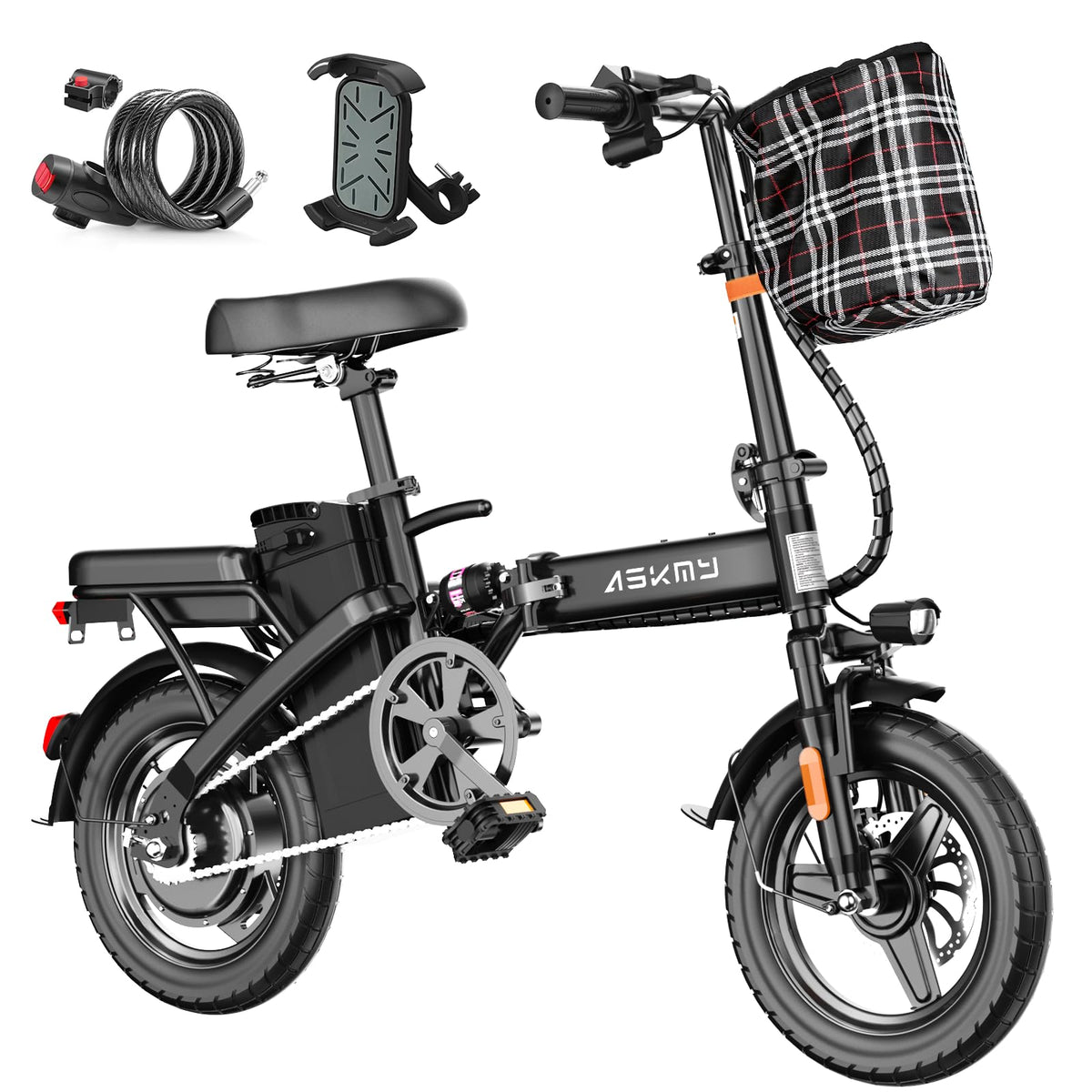 Foldable 14 Inch Electric Bike K869