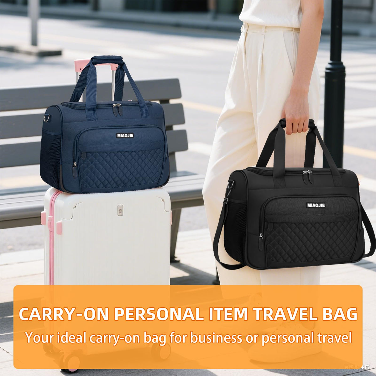 Foldable Lightweight Travel Duffle Bag Y59136