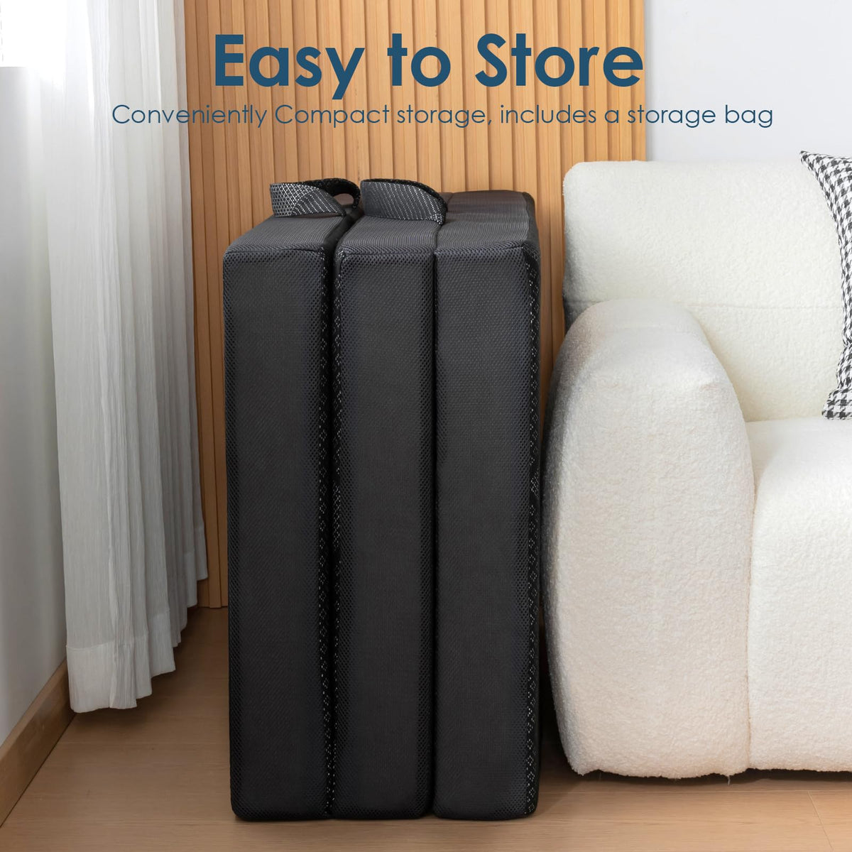 Foldable Memory Foam 6 inch Queen Mattress G17740