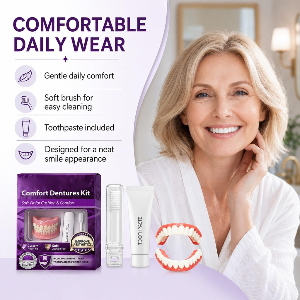Heat Moldable Silicone Denture Kit Q125