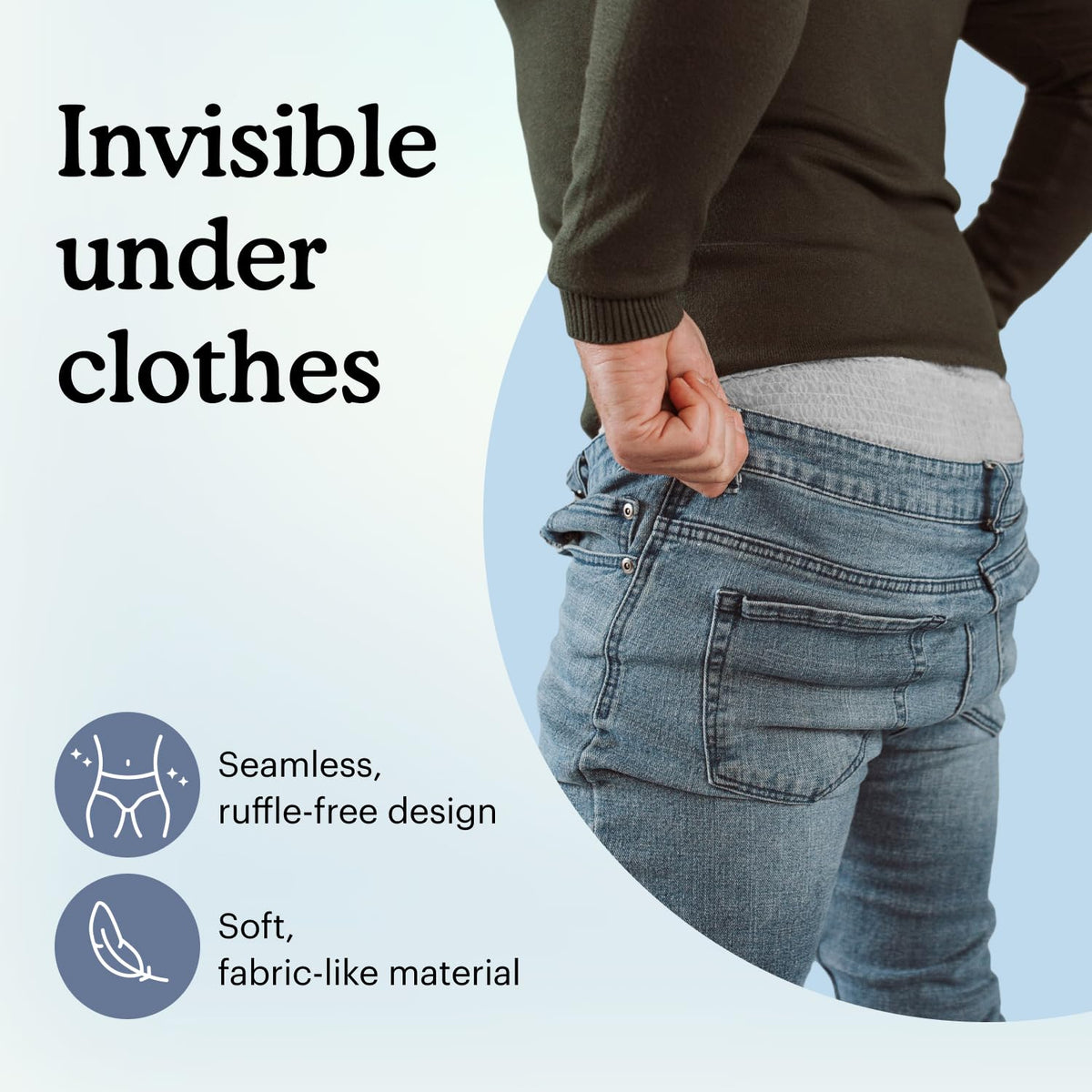 Maximum Incontinence Underwear for Men, Grey, Large, 80 Count K4337