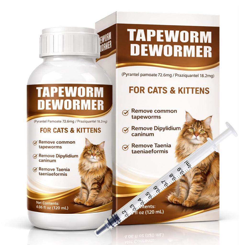 Cat Dewormer Liquid Broad Spectrum Treatment 120ml K21379
