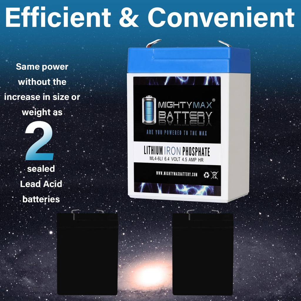 6V 4.5AH Lithium Replacement Battery H611