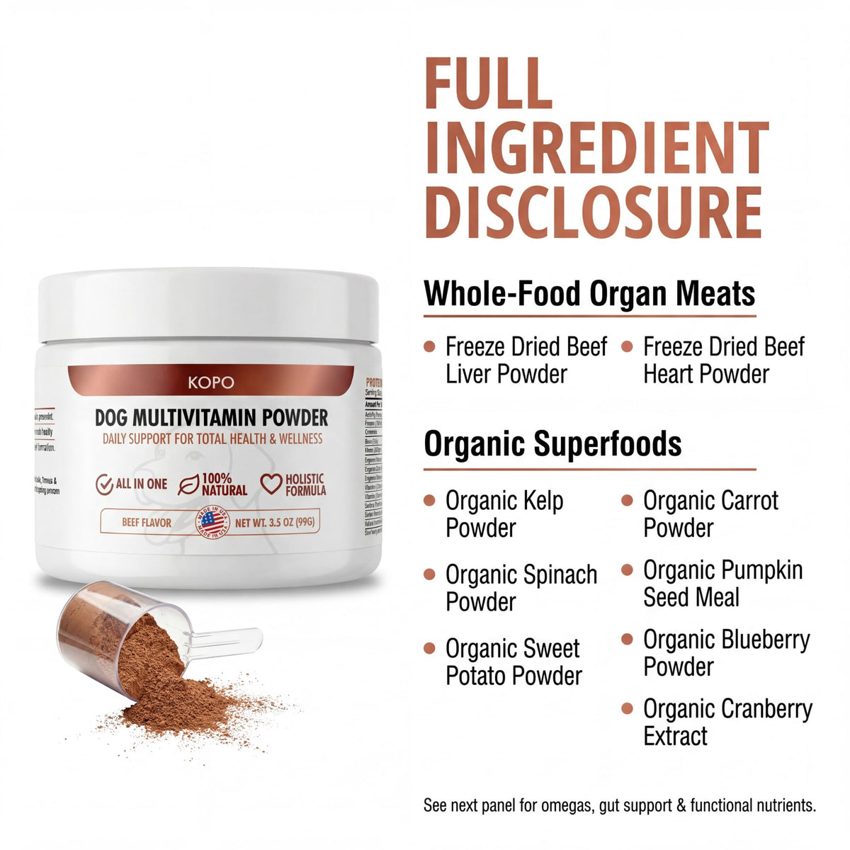 Dog Multivitamin Powder D5637