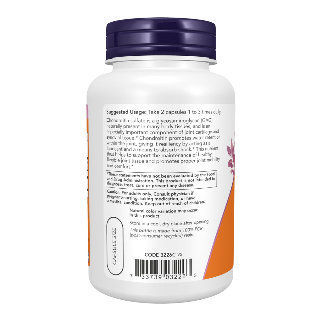 Chondroitin Sulfate 600 mg 120 Caps O51677
