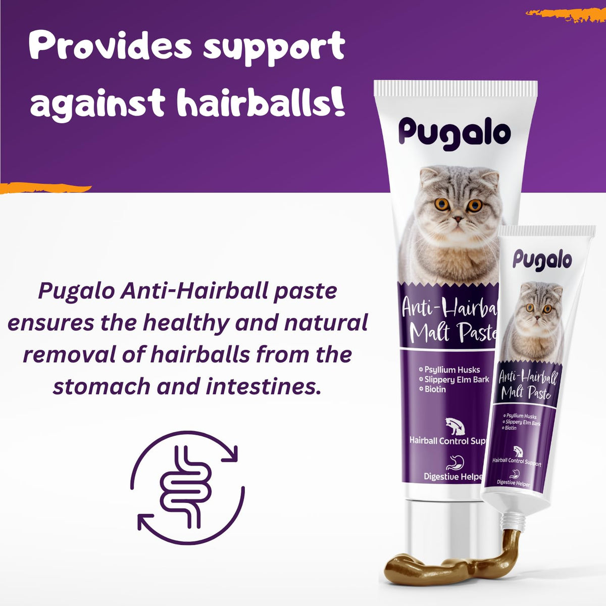 Cat Hairball Remedy Gel 100ml Malt Paste B935870