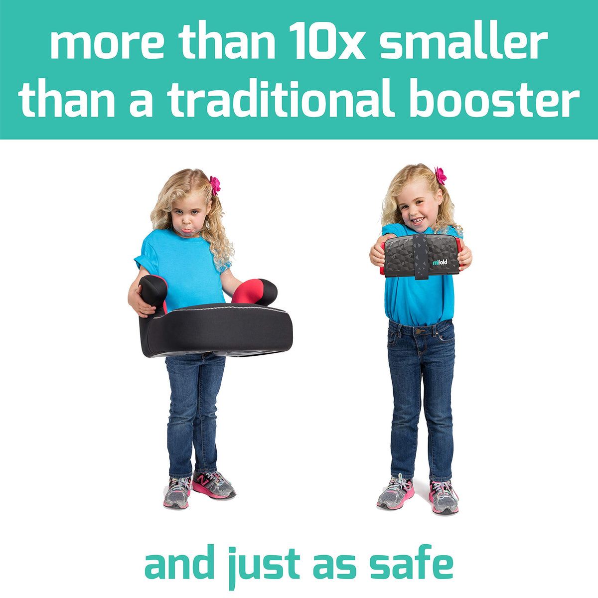 Backless Booster Seat with Carry Bag W879
