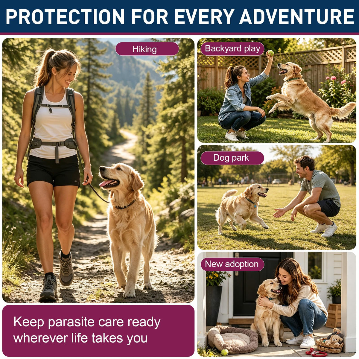 7-Way Dewormer for Large Dogs & Puppies, 50 Tablets E93306