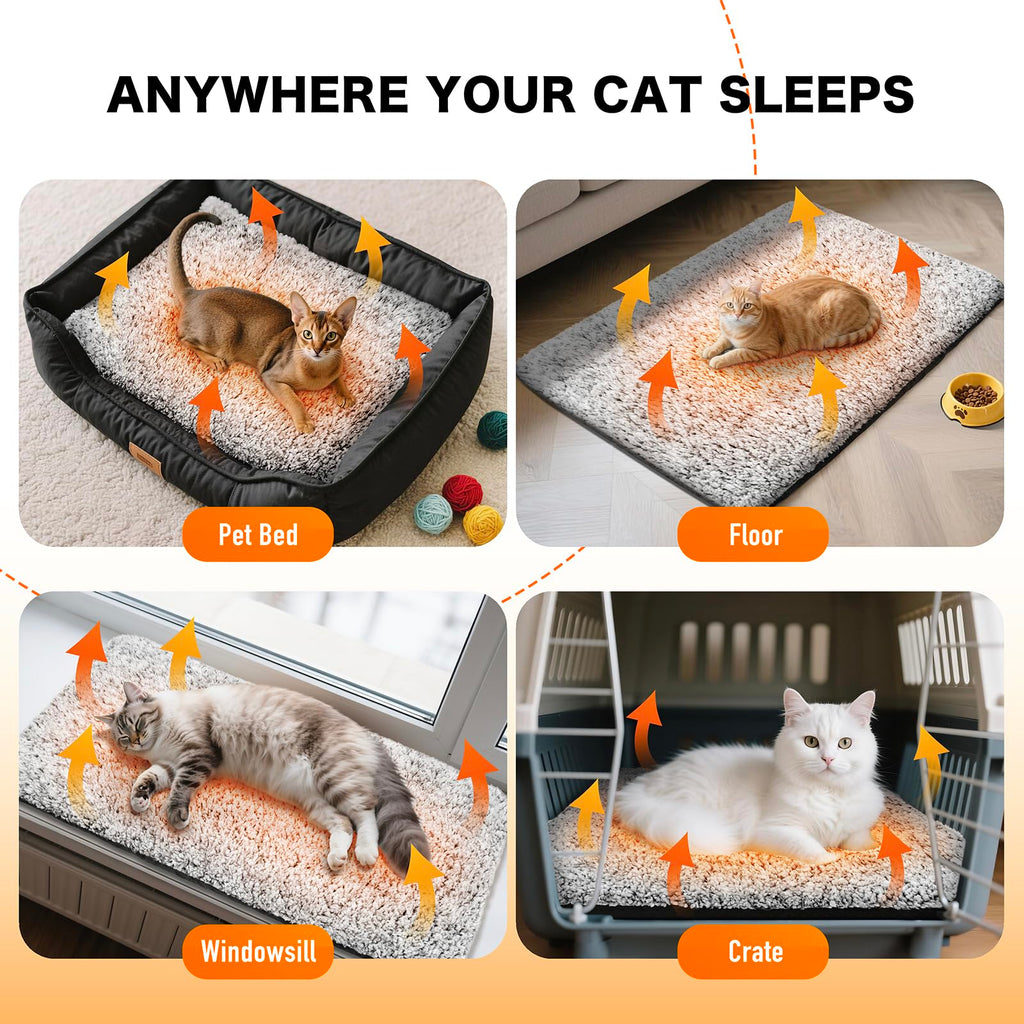 Self Warming Cat Bed 15 x 19 In Q593