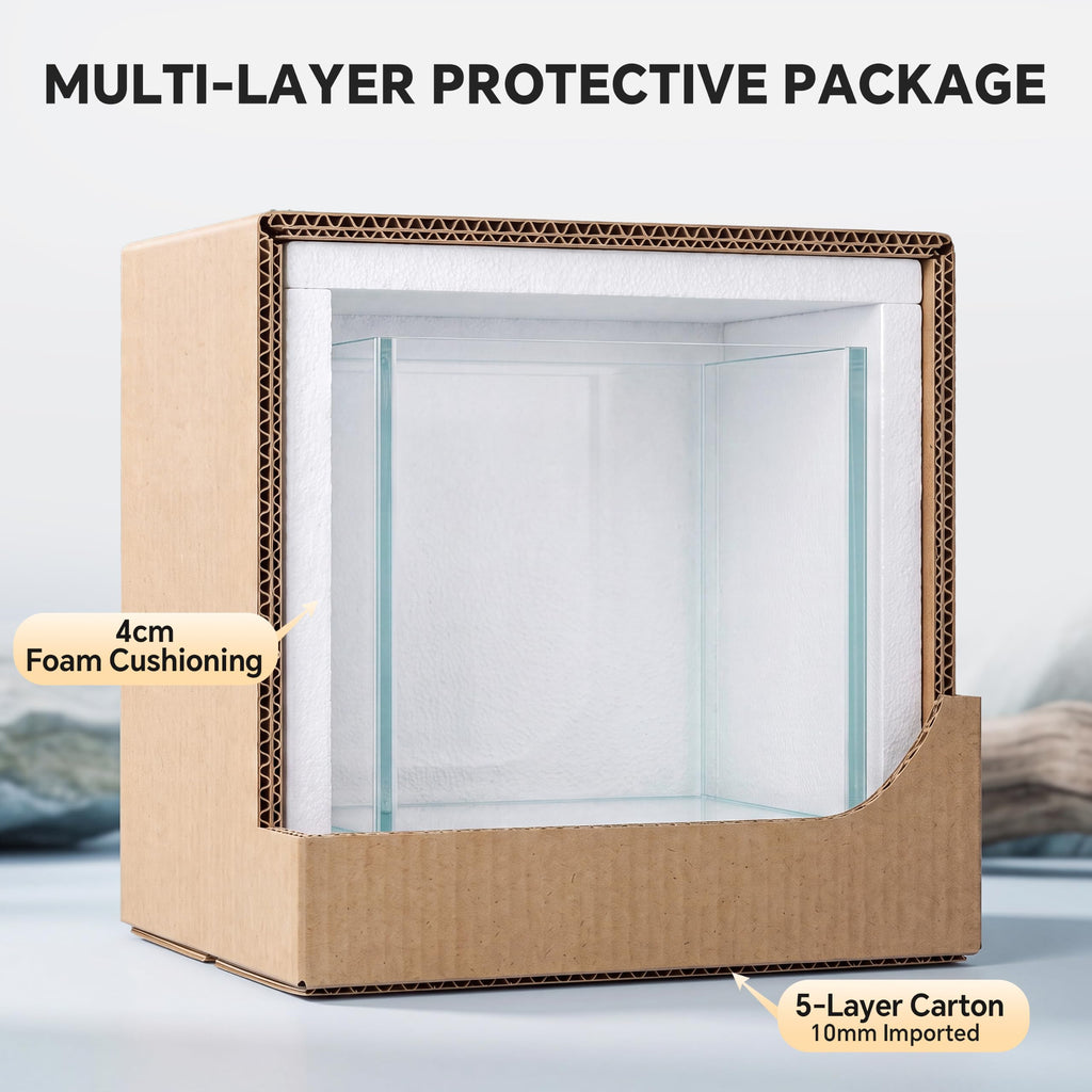 2.58 Gallon Glass Fish Tank R706742