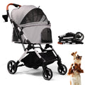 Foldable Dog Stroller 35 lbs Grey M416