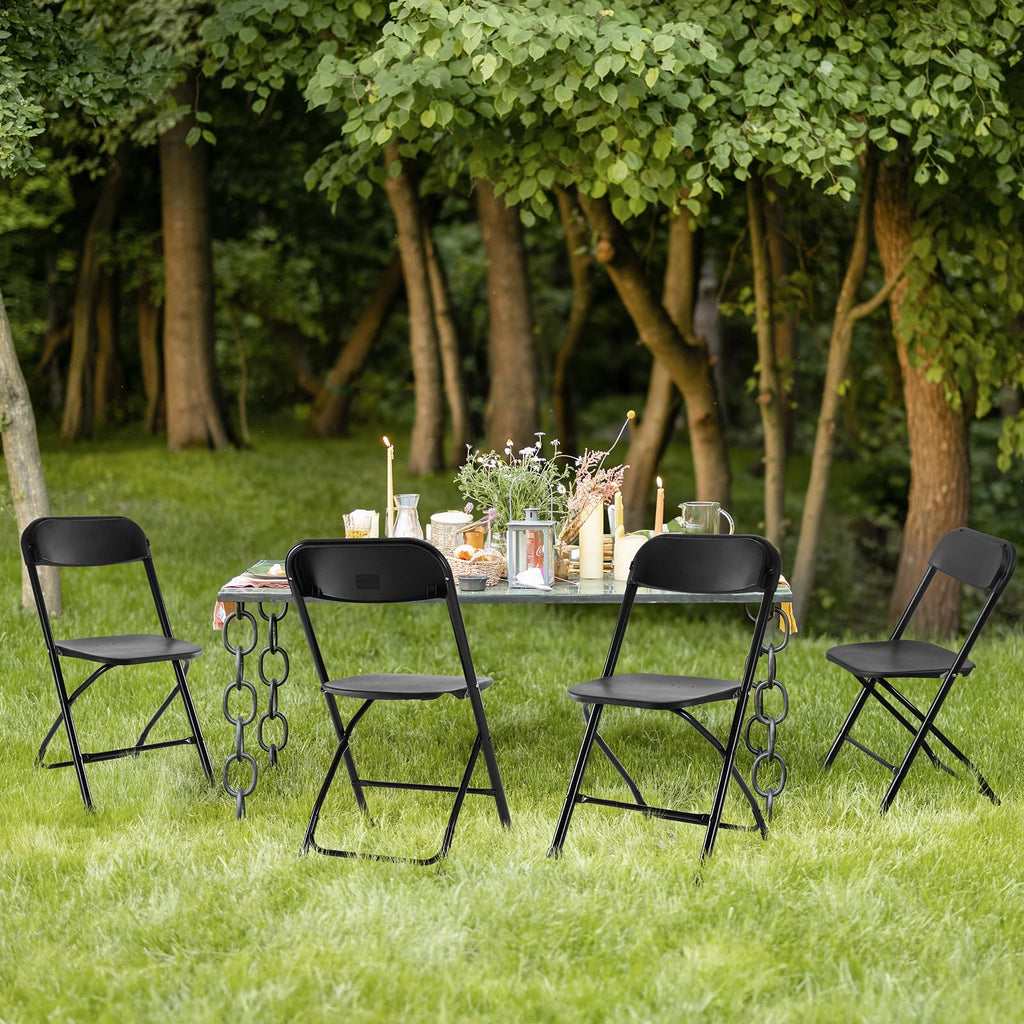 10 Pack Portable Folding Chairs Z453