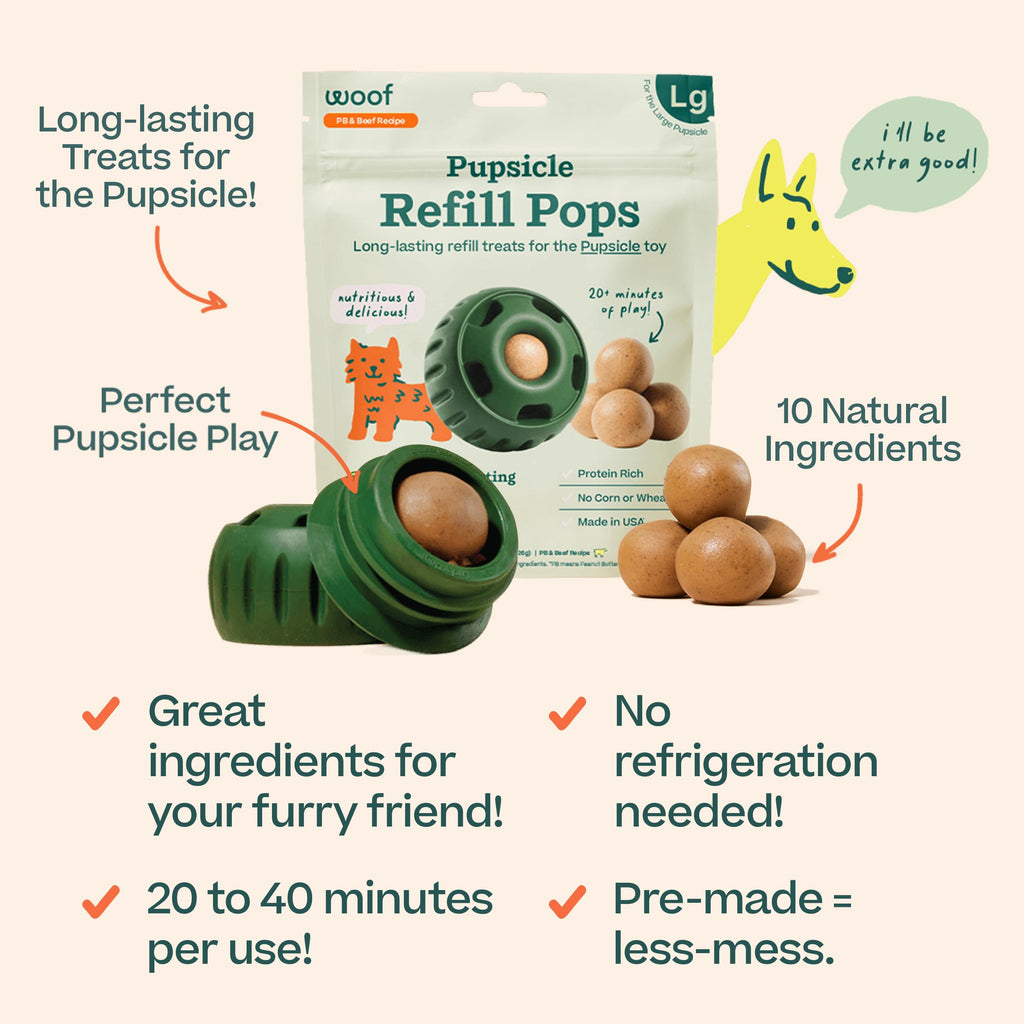 Peanut Butter & Beef Dog Treats 7 Count K975