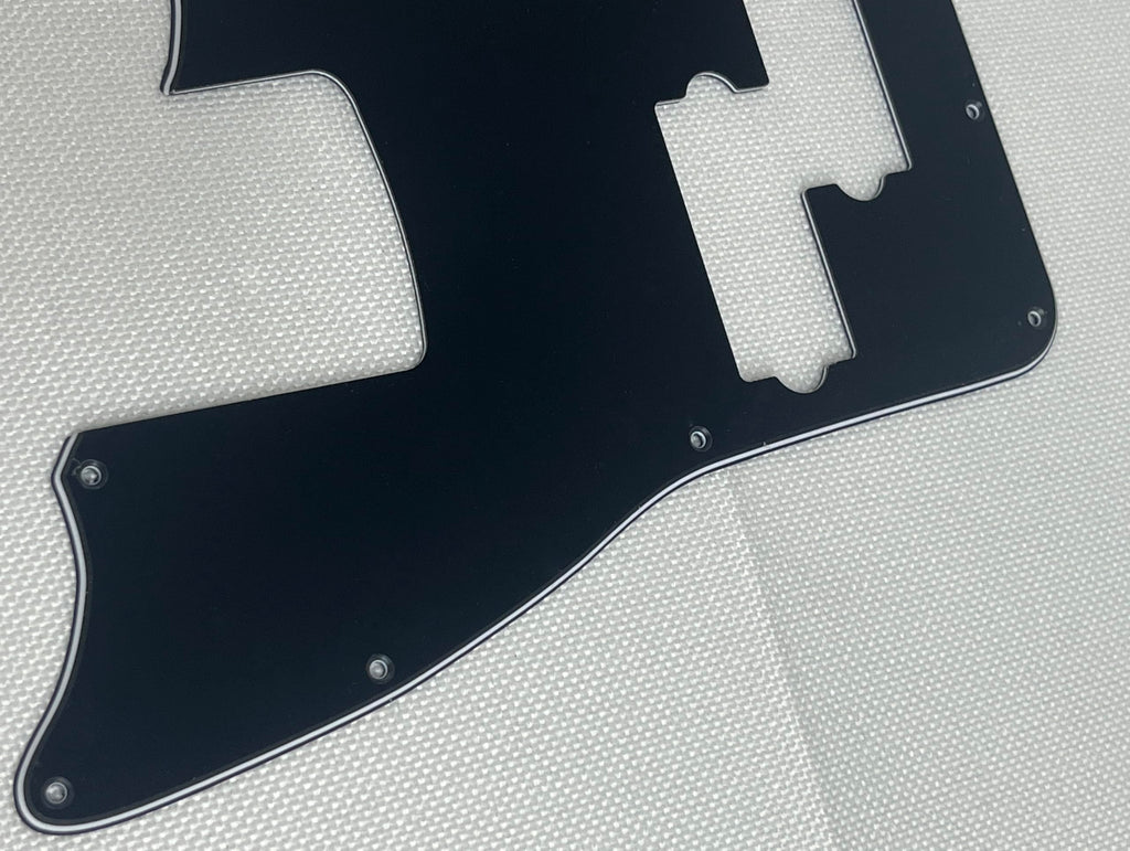 3 Ply Black Guitar Pickguard O374