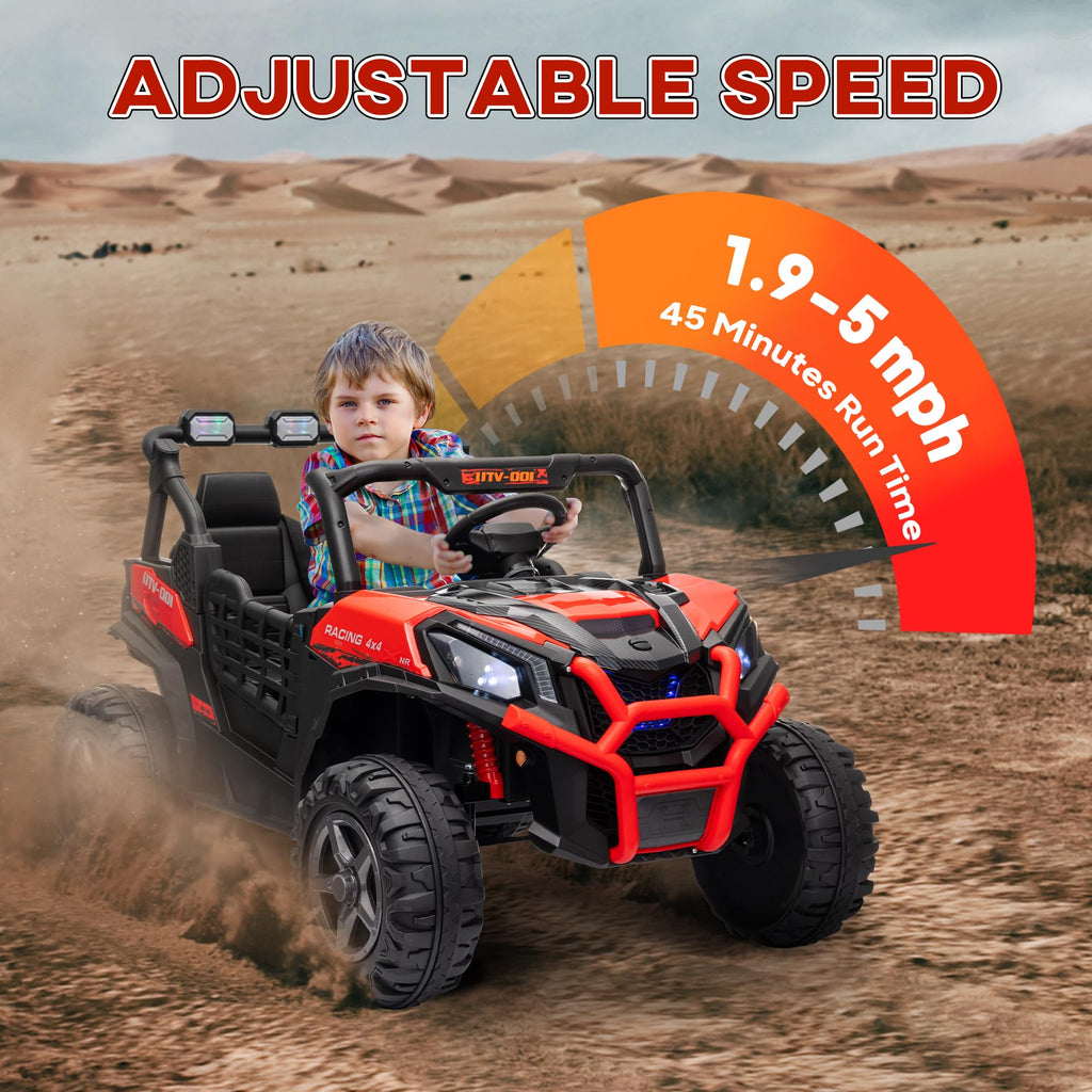 24V 2 Seater Electric Off-Road UTV Truck K708