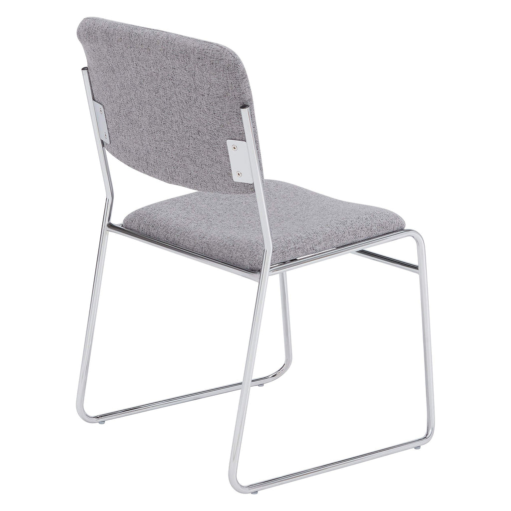 Fabric Padded Stack Chair E6140