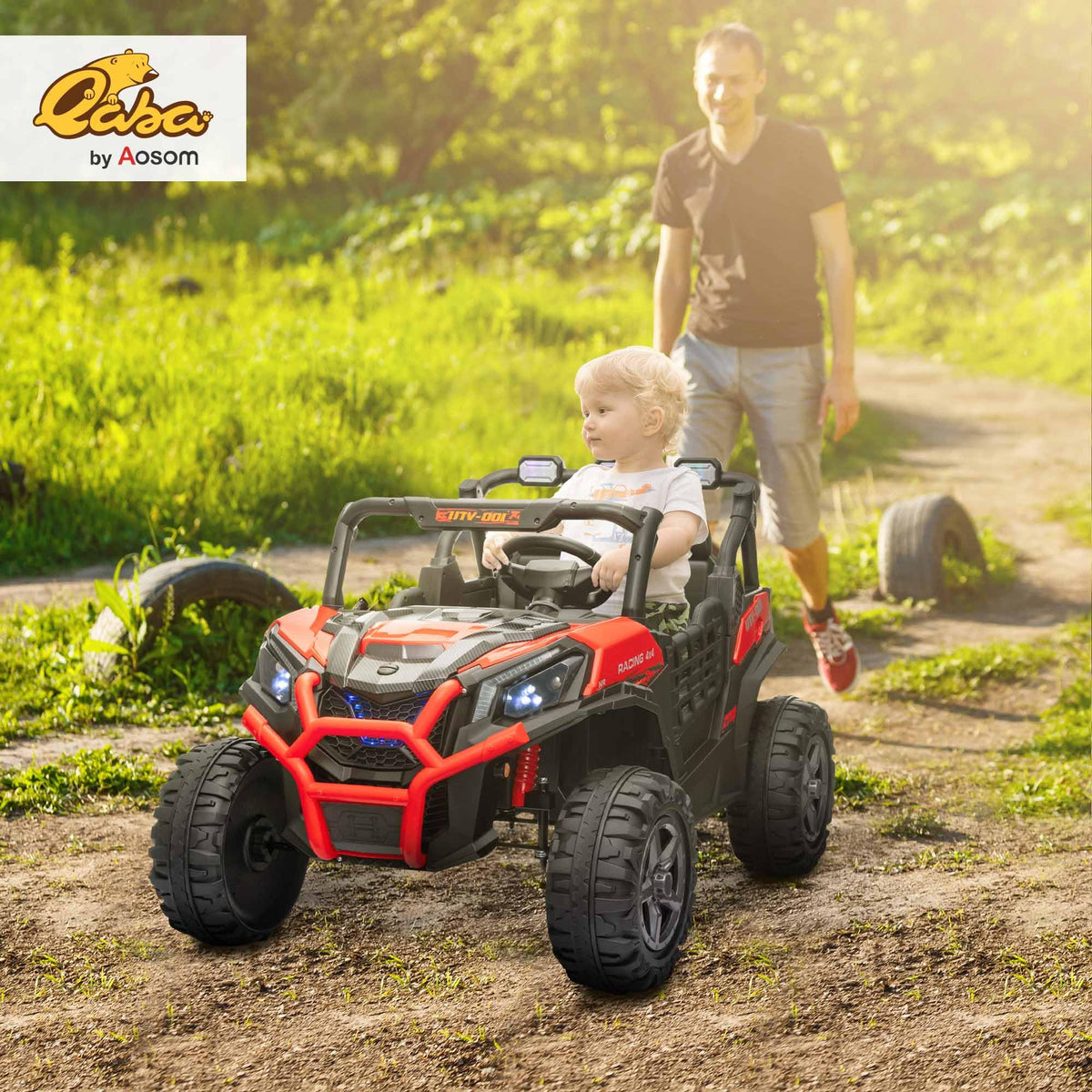 24V 2 Seater Electric Off-Road UTV Truck K708