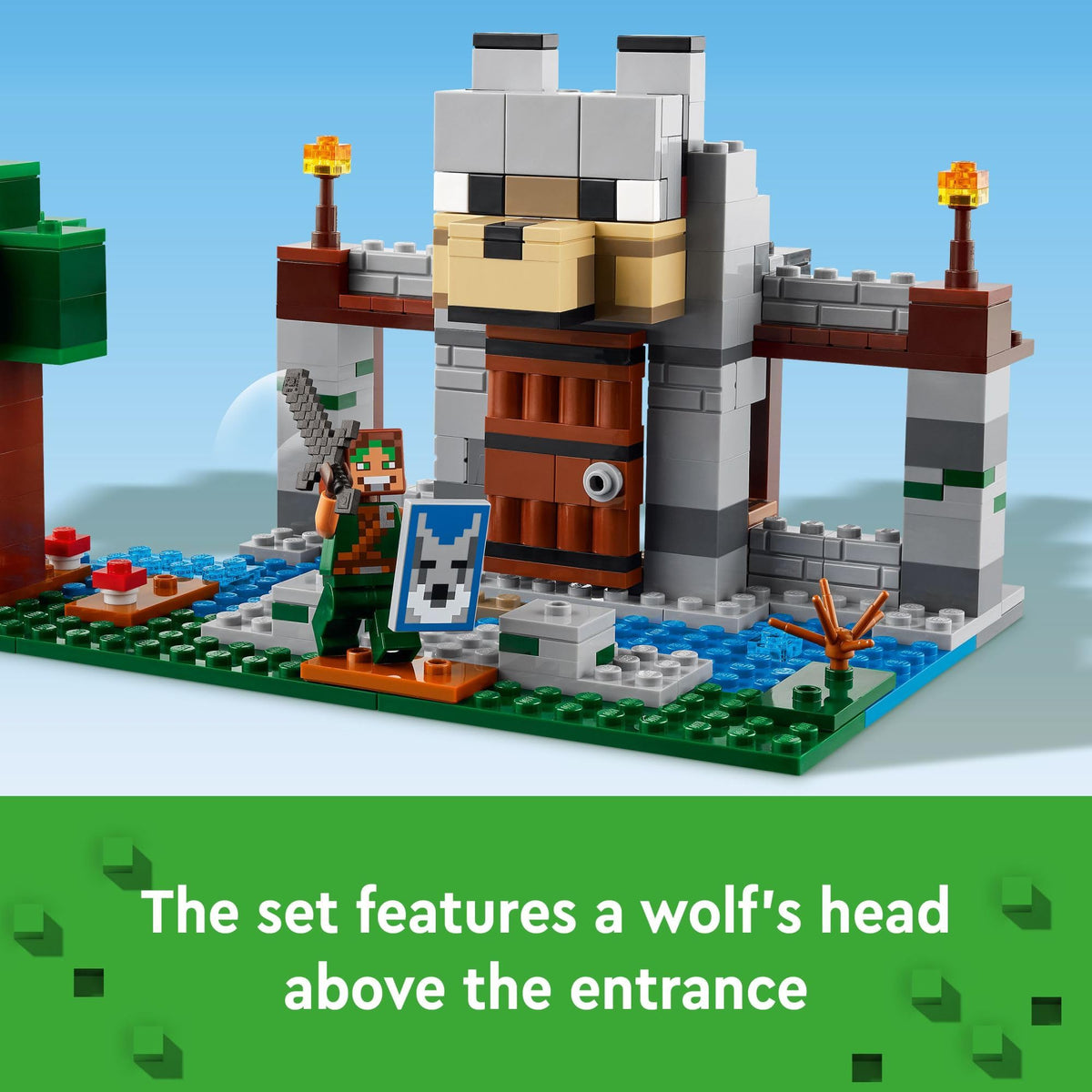 Minecraft Castle Building Set with Minifigures W62390
