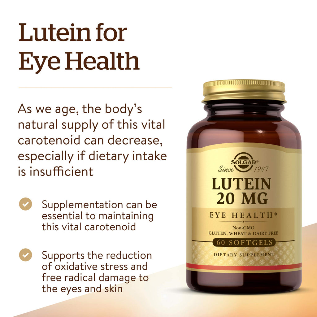 Lutein 20 mg 60 Softgels P294464