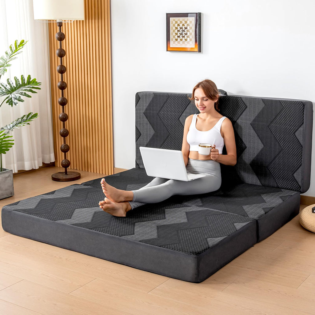 Foldable Memory Foam 6 inch Queen Mattress G17740