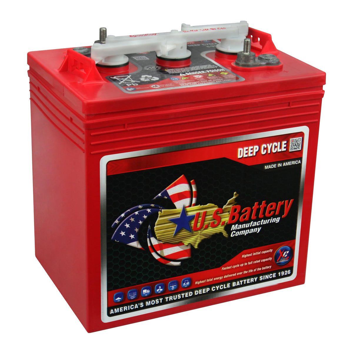 6V Deep Cycle Battery 4 Pack D4574
