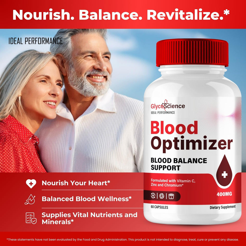 Blood Optimizer Capsules Supplement Pills 3 Pack I122346