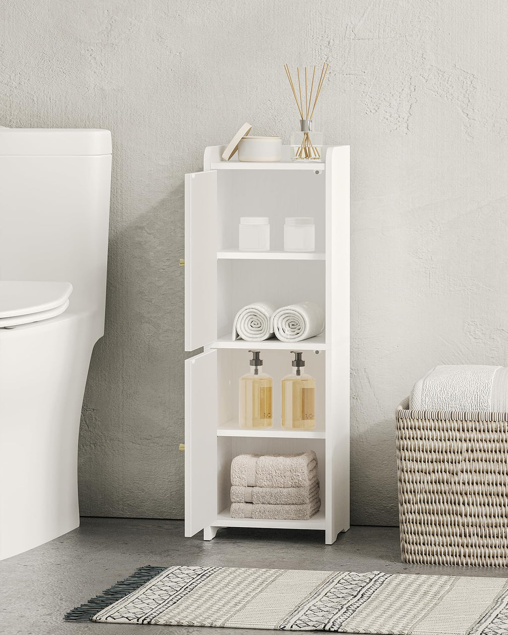 Bathroom Storage Cabinet with 2 Doors M5833