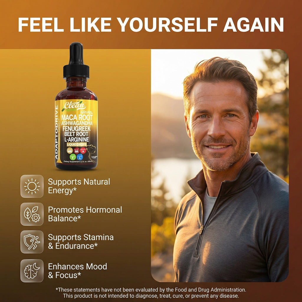 Organic Maca Root Liquid Drops with Ashwagandha and Fenugreek R261