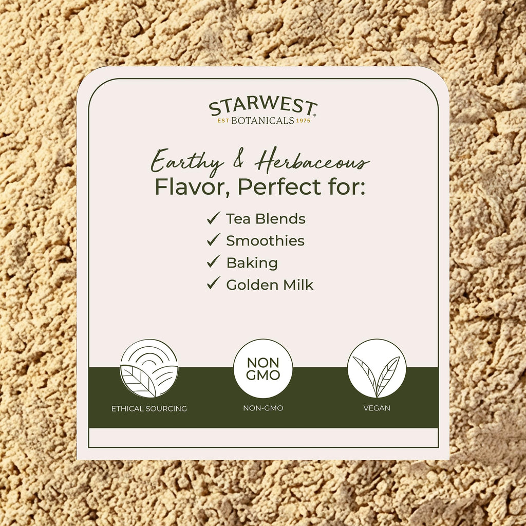 Organic Ashwagandha Root Powder 1 lb Bag K84062