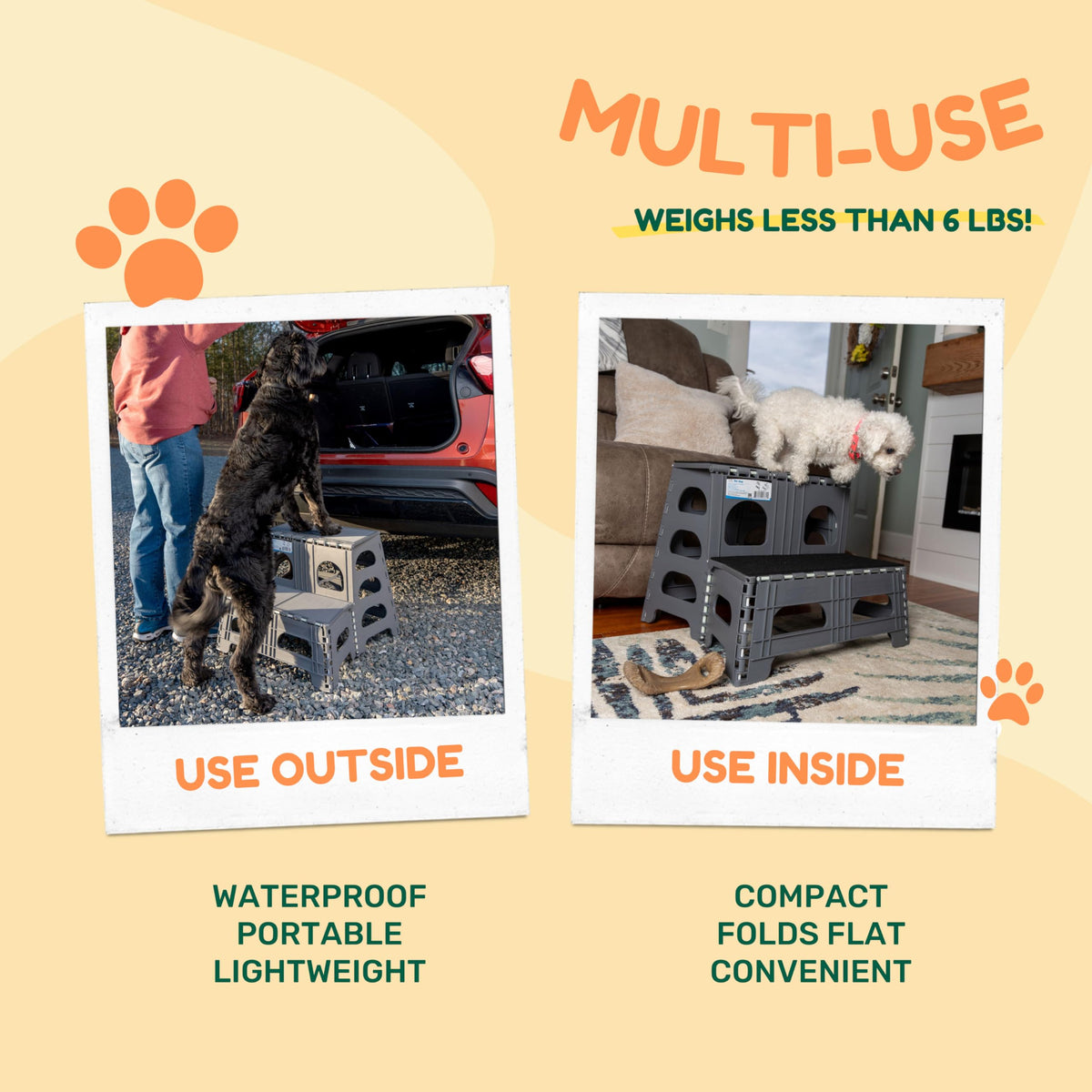 Foldable Dog Stairs U4482