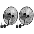 20 Inch 3-Speed Oscillating Metal Wall Fan T9184